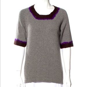 Aquilano.Rimondi Virgin Wool Scoop Neck Sweater size Small